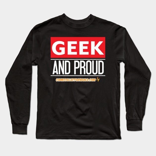 CCG Geek Long Sleeve T-Shirt by Comic Collectors Guild 